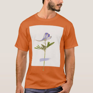 Neutral Earthy Colour Abstract Leaf Illustration A T-Shirt