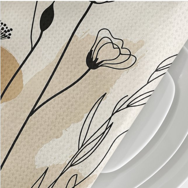 Neutral Flora Tea Towel (Creator Uploaded)