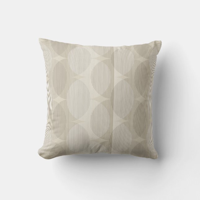 Neutral geometric waves cushion (Front)