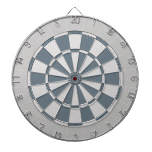 Neutral Gray Dartboard