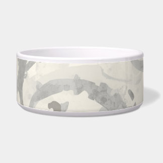 Neutral Grey and White Abstract