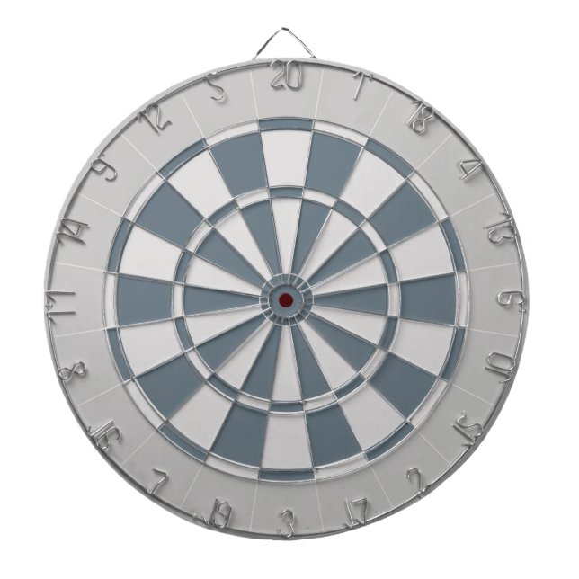 Neutral Grey Dartboard (Front)