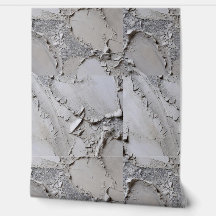Neutral Grey Textured Stucco Shard Relief