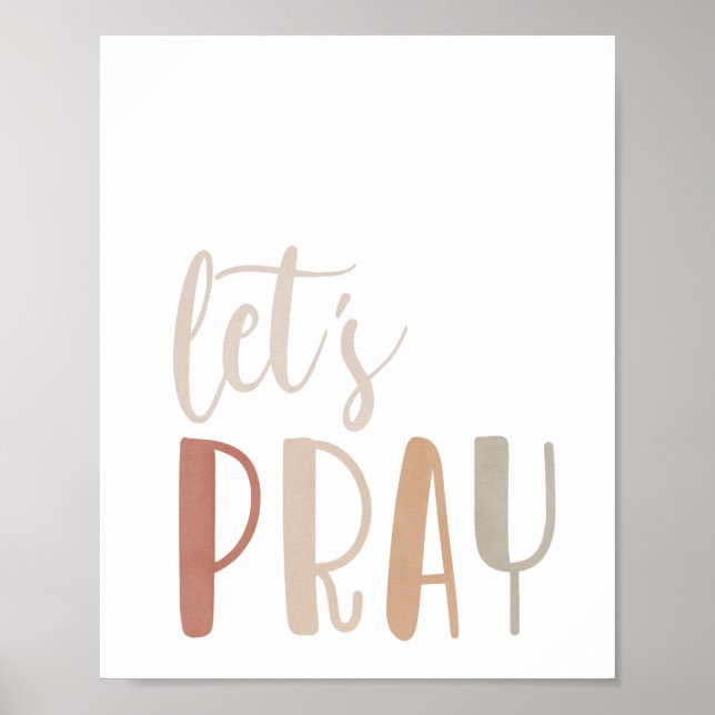 Neutral Let's Play Print, PRINTABLE Wall Art, Neut Poster (Front)