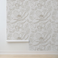 Neutral Magnolia Minimalist lines Modern