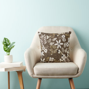 Neutral Minimalist Beige Cosy Cushion