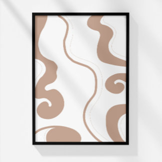 Neutral minimalist bohemian wall art