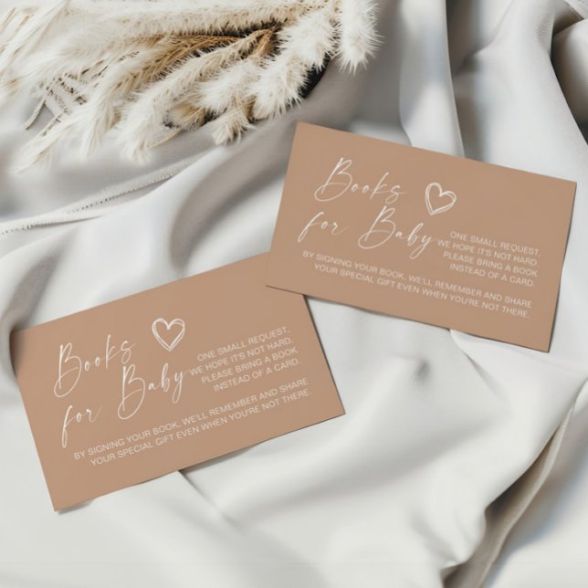 Neutral Minimalist Books for Baby Enclosure Card (Creator Uploaded)