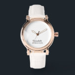 Neutral Monogram Modern Minimalist Stylish Design Watch<br><div class="desc">This neutral monogram design features a modern, minimalist, and stylish aesthetic perfect for watches. The clean lines and balanced layout create a sophisticated and timeless look suitable for both men and women. Ideal for anyone who appreciates subtle personalization, modern design, and elegance in everyday accessories. Makes a thoughtful gift for...</div>