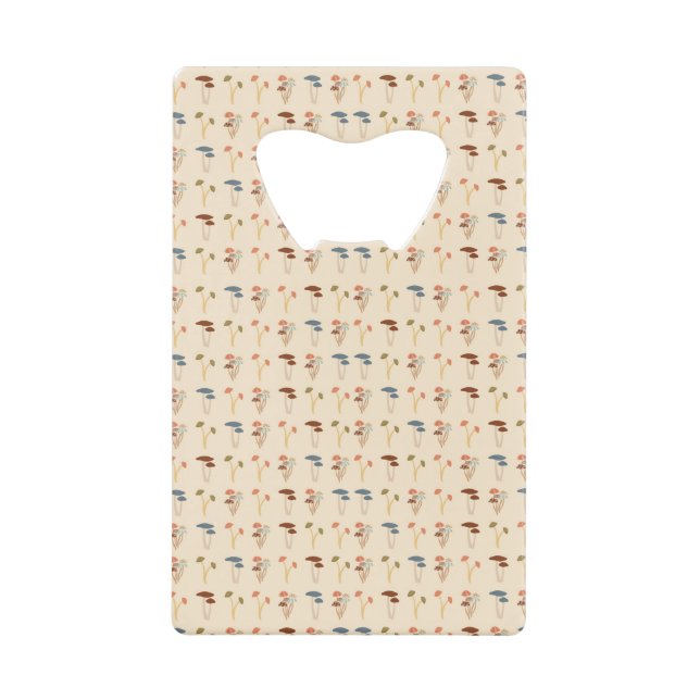 Neutral Mushrooms Pattern (Front)