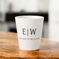 Neutral Professional Simple Monogram Minimalist