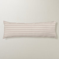 Neutral Rustic Farmhouse Striped Beige & Taupe