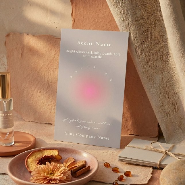 Neutral Scent Sample Perfume Fragrance Tester Card (Neutral Scent Sample Perfume Fragrance Tester Card)