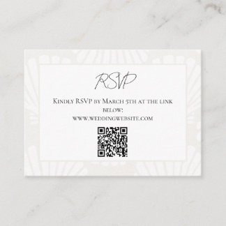 Neutral Shell Destination Wedding Invitation