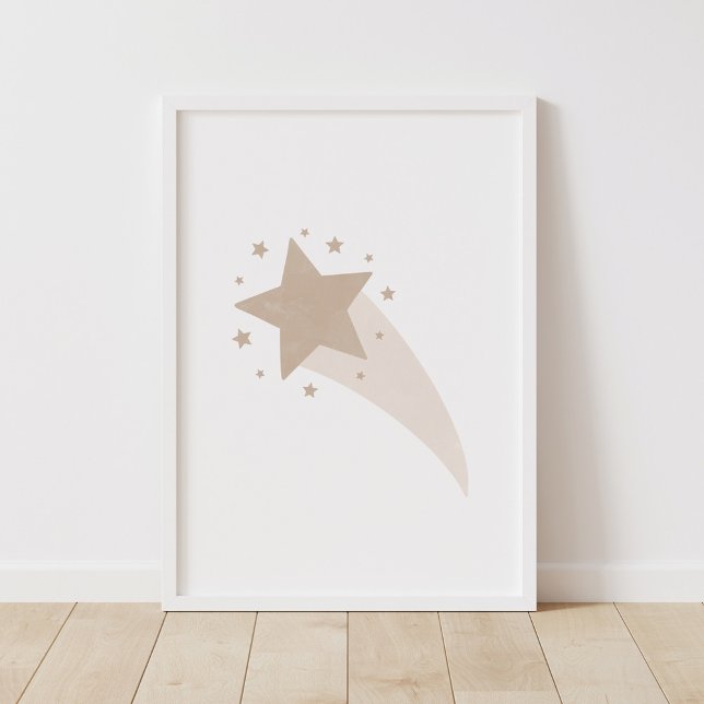 Neutral Shooting Star Outer Space Kids Room Decor (Creator Uploaded)