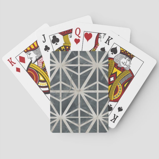 Neutral Tile Collection Playing Cards (Back)