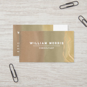 Neutral Tone Minimalist QR Code Professional Business Card