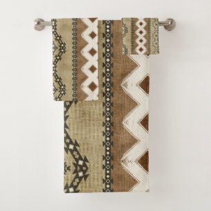 Neutral Tribal Mud Cloth Pattern