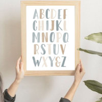 Neutral Watercolor Literacy Nursery