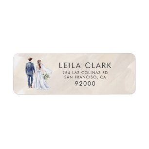 Neutral Wedding Vendor (Generic) Return Address 
