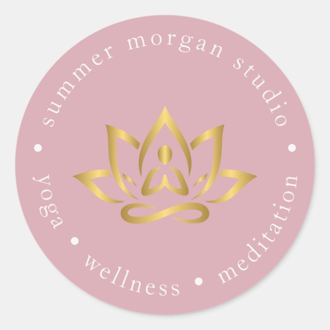 Neutral Yoga Studio Logo Sticker (Front)