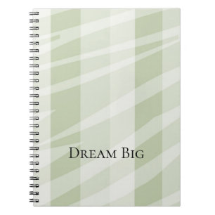 Neutral Zebra Print Notebook