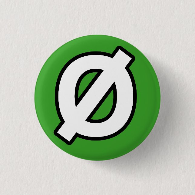 Neutrois 3 Cm Round Badge (Front)