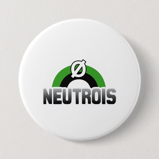 Neutrois Pride 7.5 Cm Round Badge (Front)