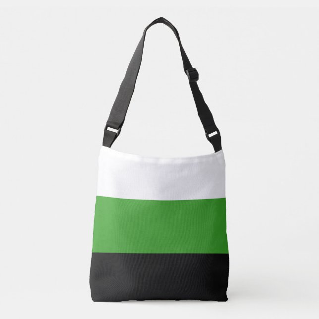 Neutrois Pride Flag Crossbody Bag (Front)