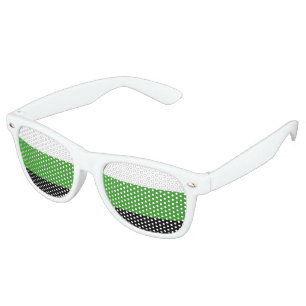 Neutrois Pride Flag Retro Sunglasses