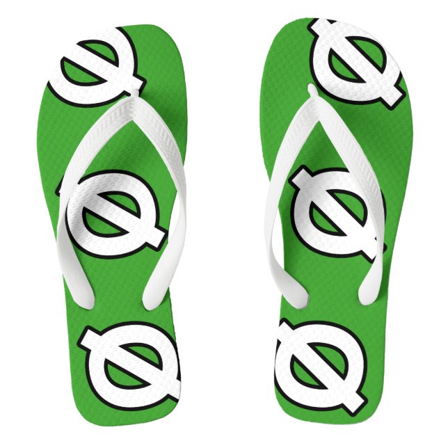 Neutrois Pride Jandals (Footbed)