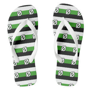 Neutrois Pride Jandals