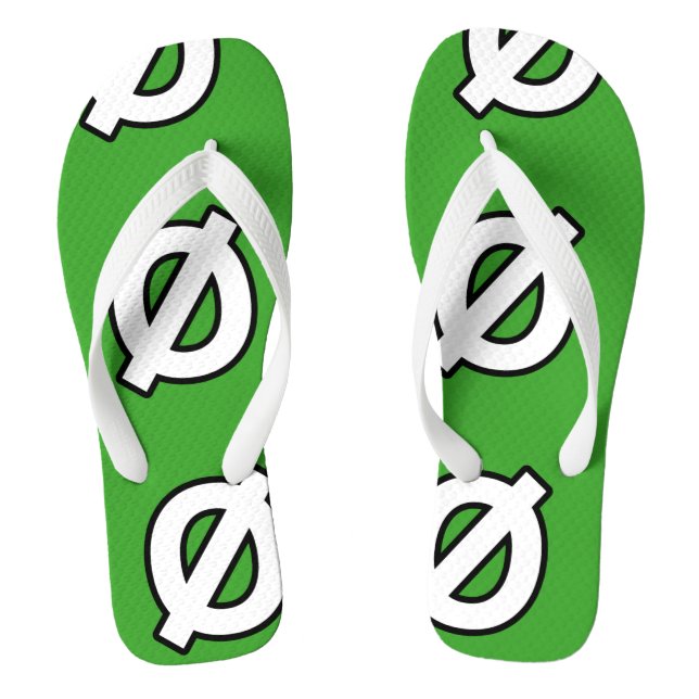 Neutrois Pride Jandals (Footbed)