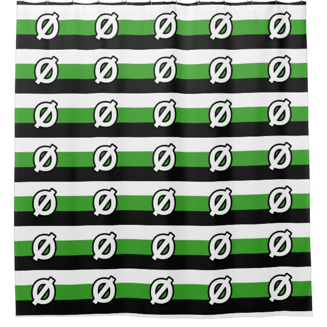 Neutrois Pride Shower Curtain (Front)