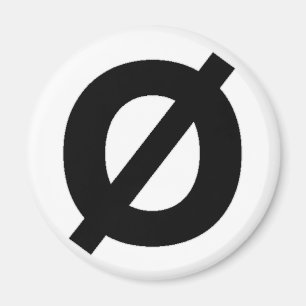 Neutrois symbol magnet
