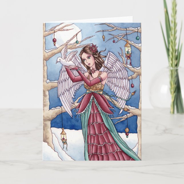 Neva - Christmas Angel Card (Front)