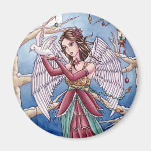 Neva - Christmas Angel Magnet