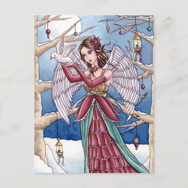 Neva - Christmas Angel Postcard (Front)
