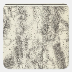 Nevada 2 square sticker
