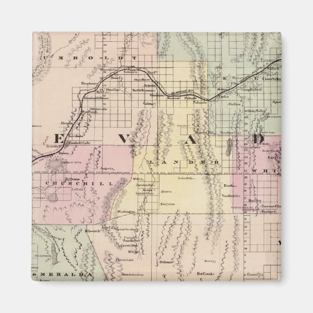 Nevada 5 magnet (Front)