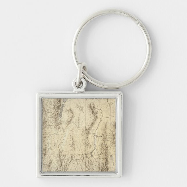 Nevada and Utah Key Ring (Front)