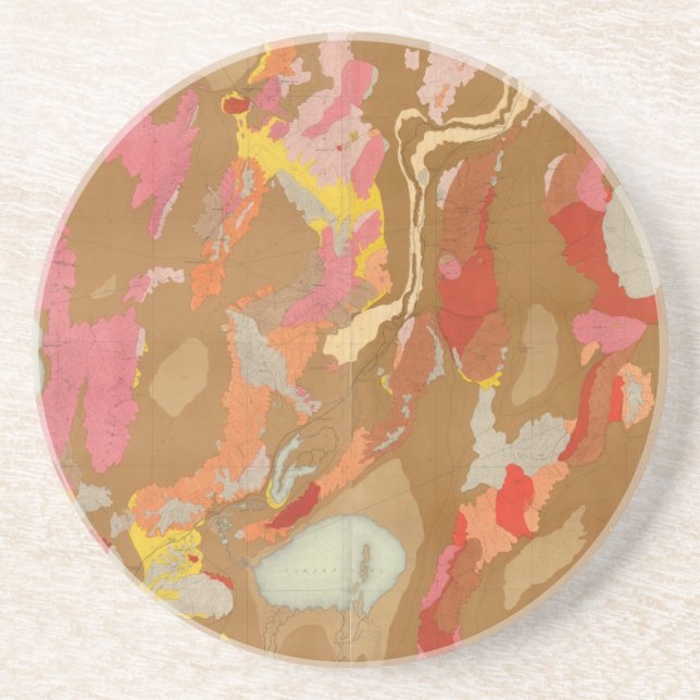 Nevada Basin Geological Coaster (Front)