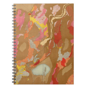 Nevada Basin Geological Spiral Notebook