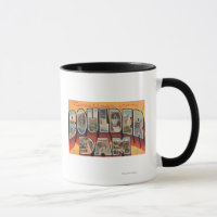 Nevada - Boulder Dam - Large Letter Scenes