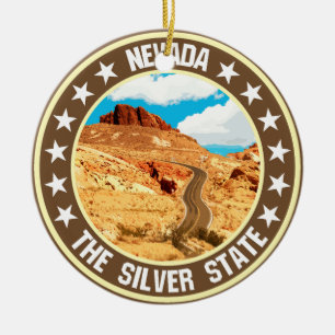 Nevada                                             ceramic tree decoration