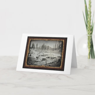 Nevada City, 1852 by Joseph Blaney Starkweather Card