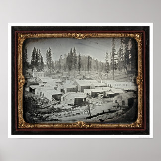 Nevada City, 1852 by Joseph Blaney Starkweather Poster