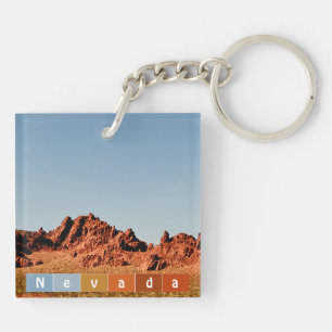 Nevada Desert Key Ring