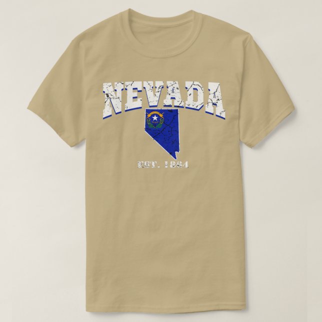 Nevada est T-Shirt (Design Front)