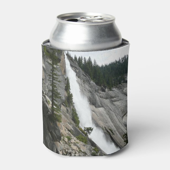 Nevada Falls at Yosemite National Park Can Cooler (Can Front)